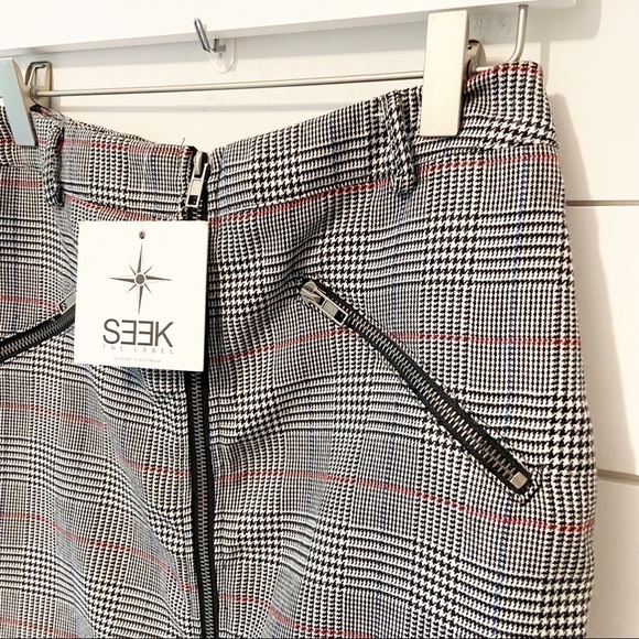 NEW SEEK The Label | Y2K 2000’s Inspired Plaid Mini Skirt size M - Picture 5 of 8